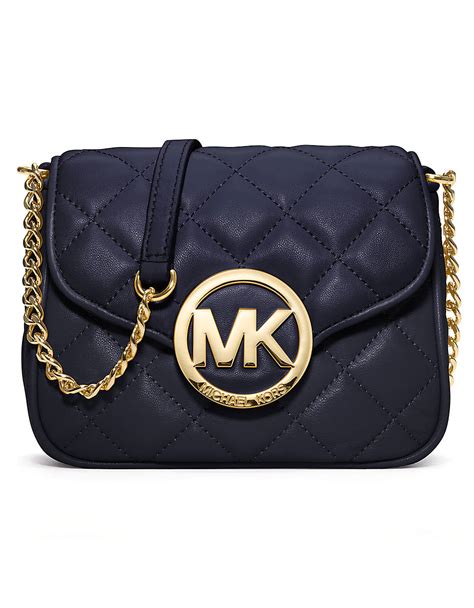 michael kors fulton wallet navy|michael kors fulton crossbody bag.